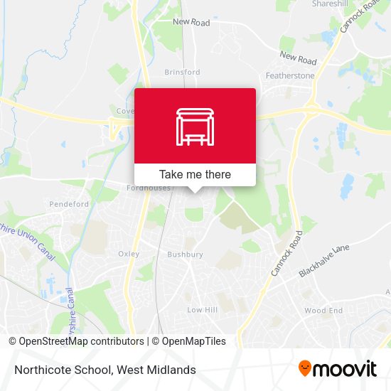 Northicote School map