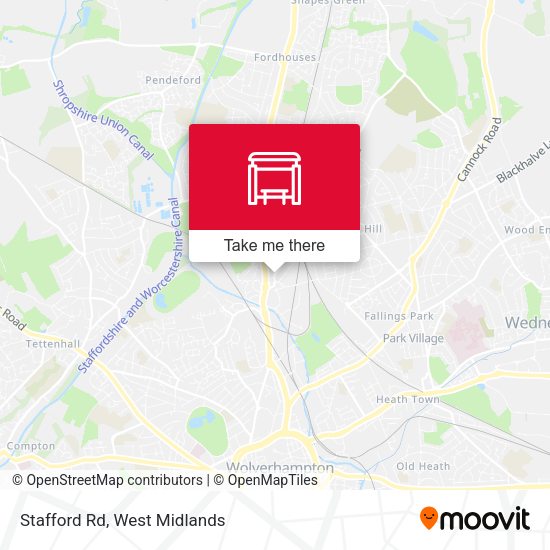 Stafford Rd map