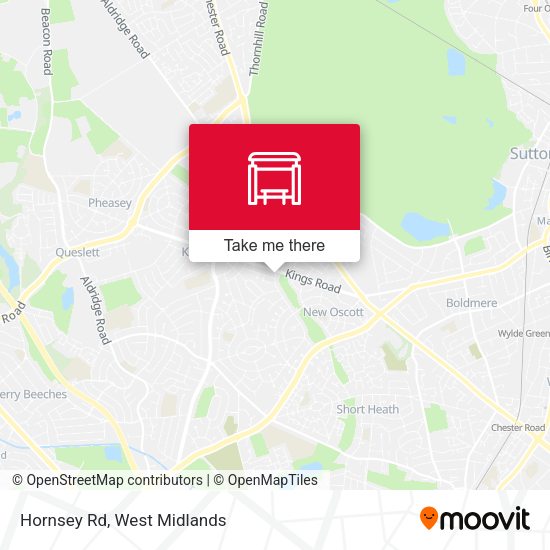 Hornsey Rd map