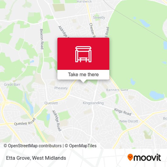 Etta Grove map