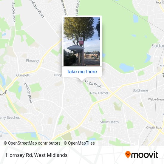 Hornsey Rd map