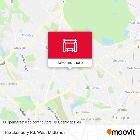 Brackenbury Rd map