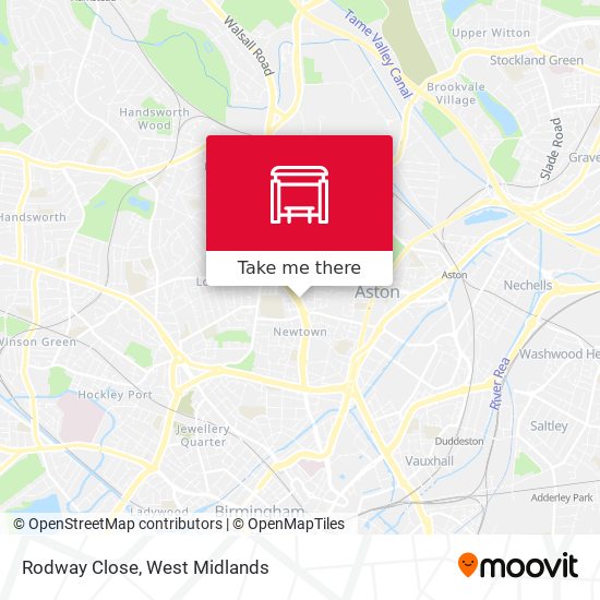 Rodway Close map