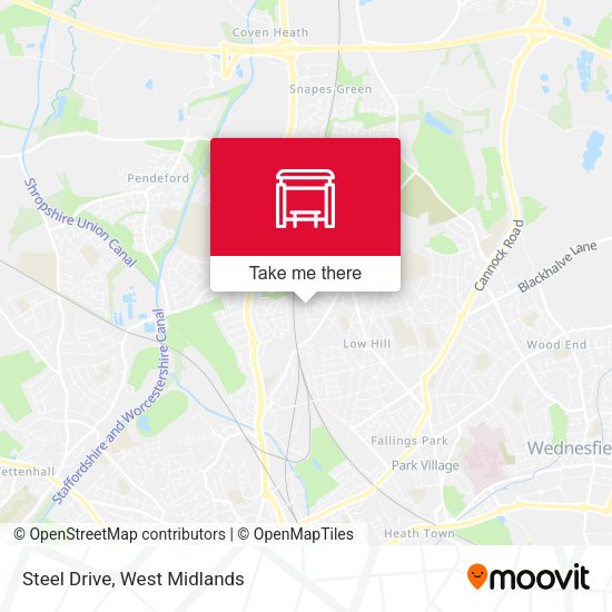 Steel Drive map