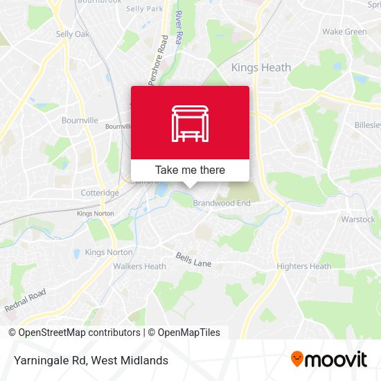 Yarningale Rd map