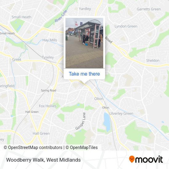 Woodberry Walk map