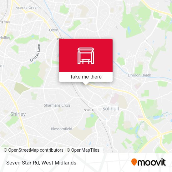 Seven Star Rd map