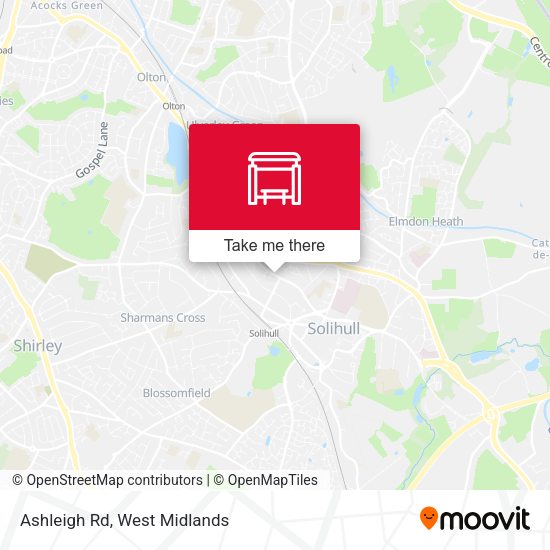 Ashleigh Rd map