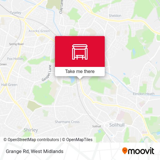 Grange Rd map