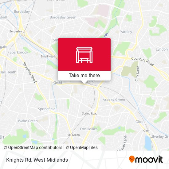 Knights Rd map