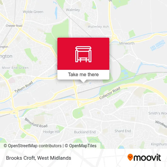 Brooks Croft map