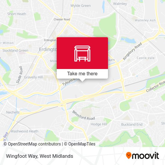 Wingfoot Way map