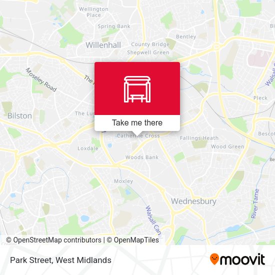 Park Street map