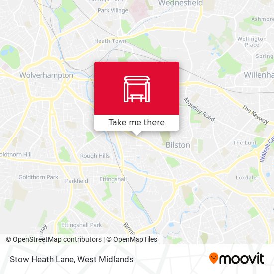 Stow Heath Lane map