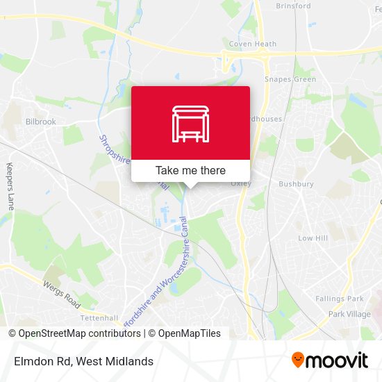 Elmdon Rd map