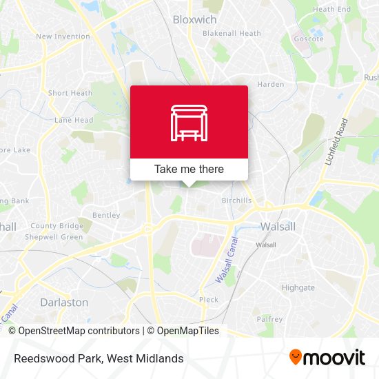 Reedswood Park map