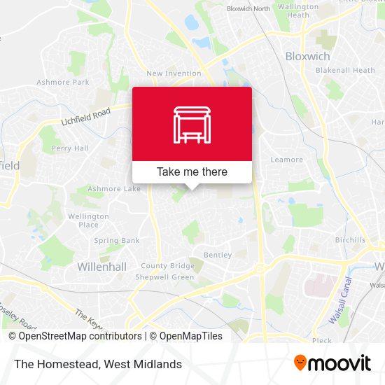 The Homestead map