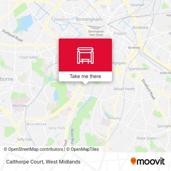 Calthorpe Court map