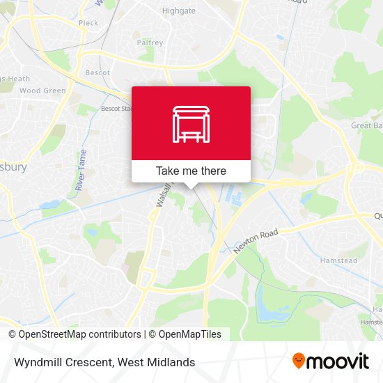 Wyndmill Crescent map
