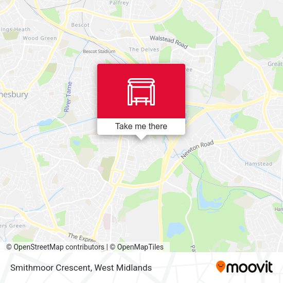Smithmoor Crescent map