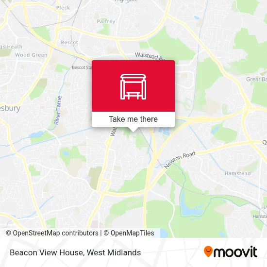 Beacon View House map