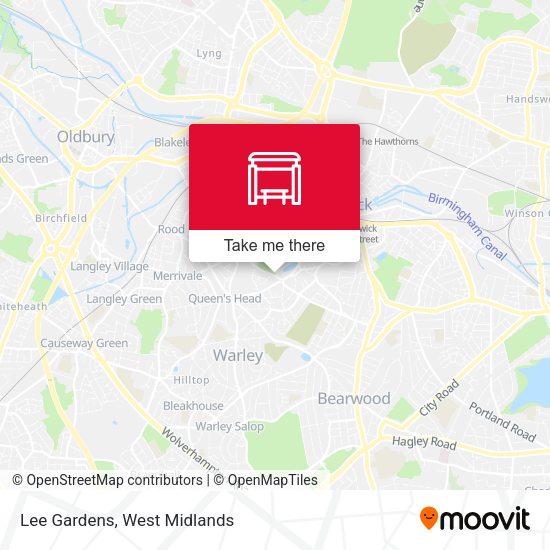 Lee Gardens map