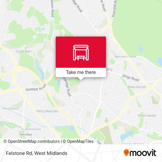 Felstone Rd map