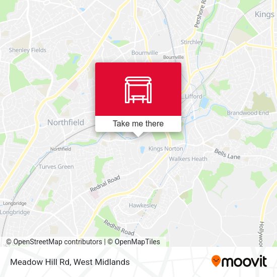 Meadow Hill Rd map