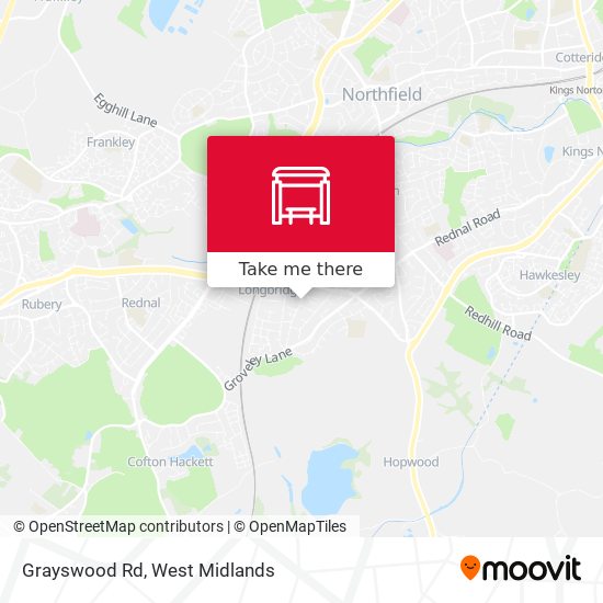 Grayswood Rd map