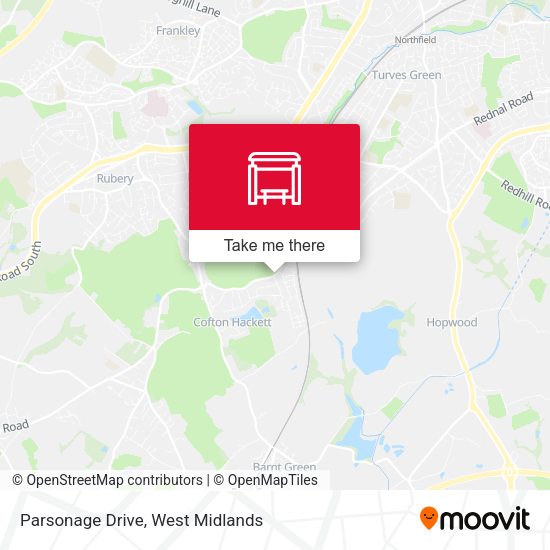 Parsonage Drive map