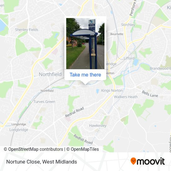 Nortune Close map