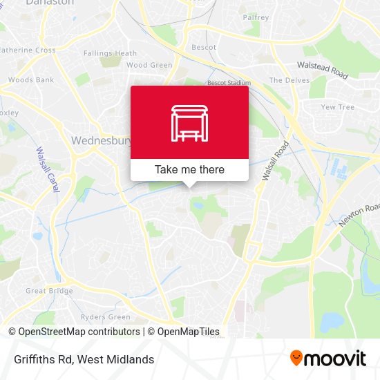 Griffiths Rd map