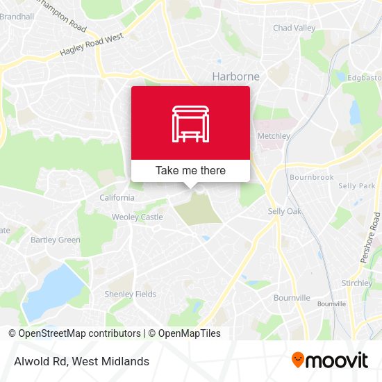 Alwold Rd map