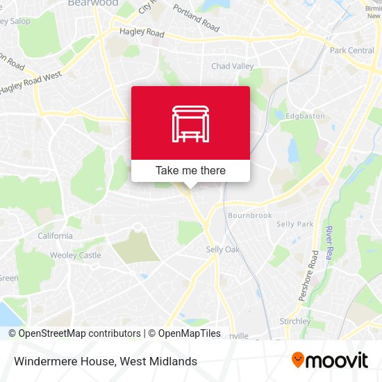 Windermere House map