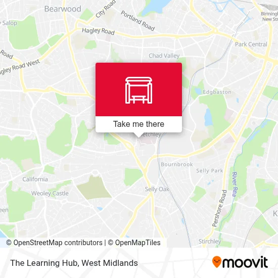 The Learning Hub map