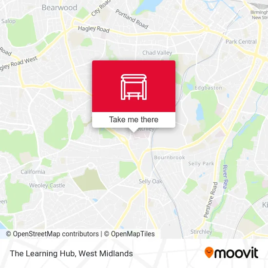 The Learning Hub map