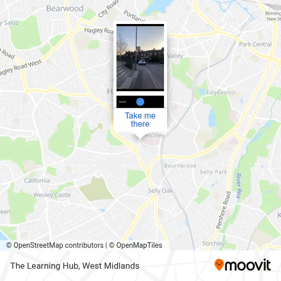 The Learning Hub map