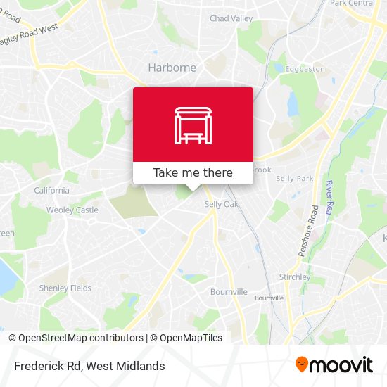 Frederick Rd map