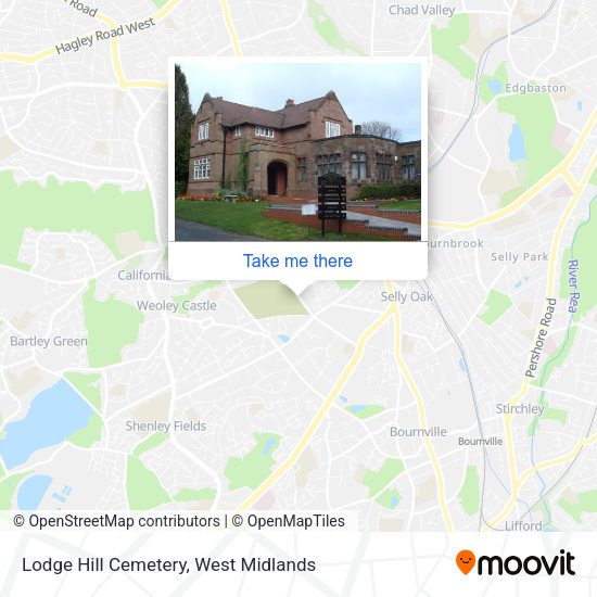 Lodge Hill Cemetery map