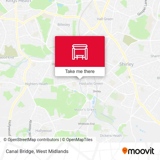 Canal Bridge map