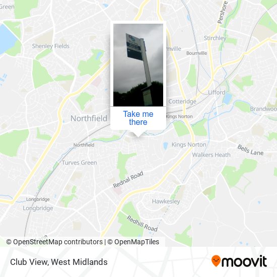 Club View map