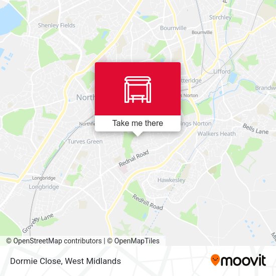 Dormie Close map