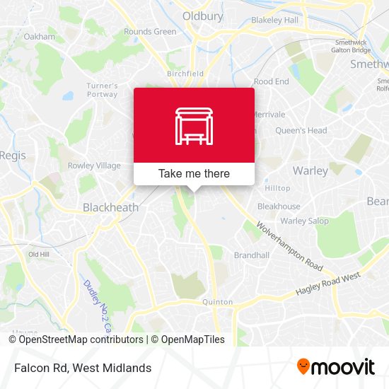 Falcon Rd map