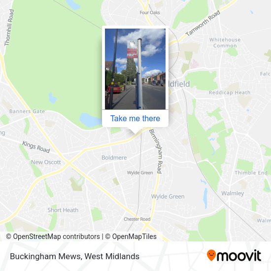 Buckingham Mews map