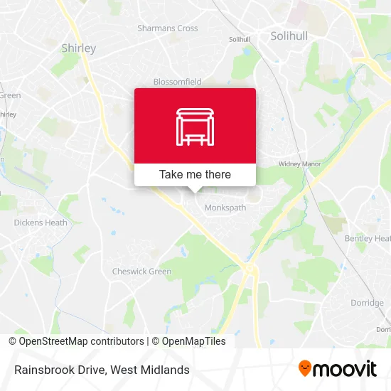 Rainsbrook Drive map