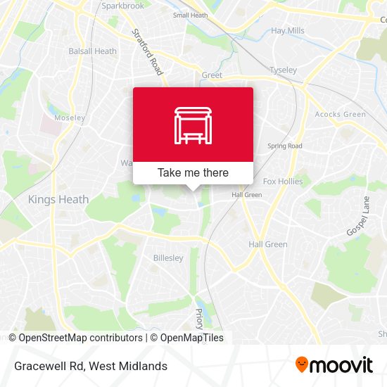 Gracewell Rd map