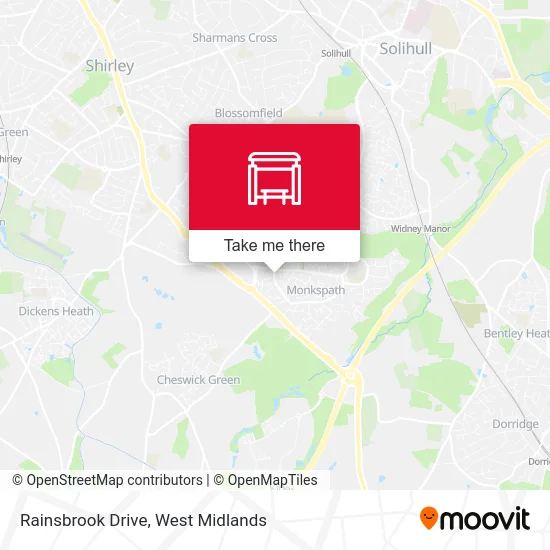 Rainsbrook Drive map