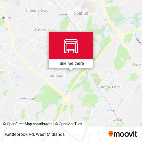 Kettlebrook Rd map