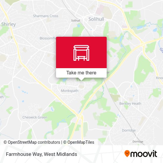 Farmhouse Way map