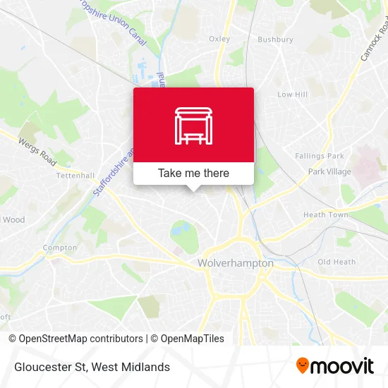 Gloucester St map